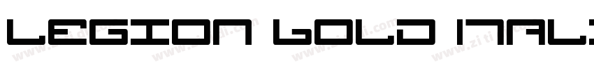 Legion Bold Italic B字体转换